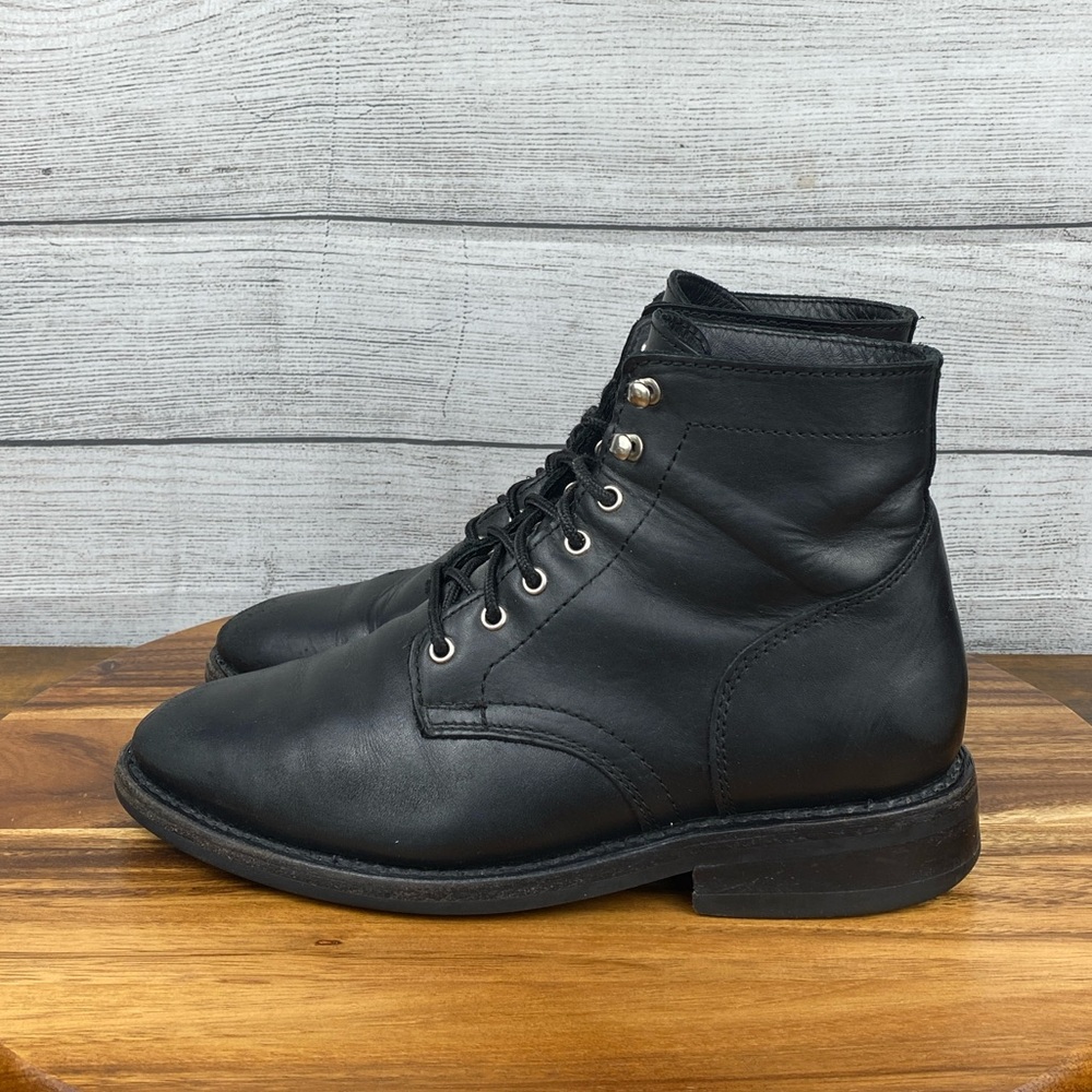 Thursday Boot Co President Black Matte Lace Up Boots Men’s Shoe Size 8